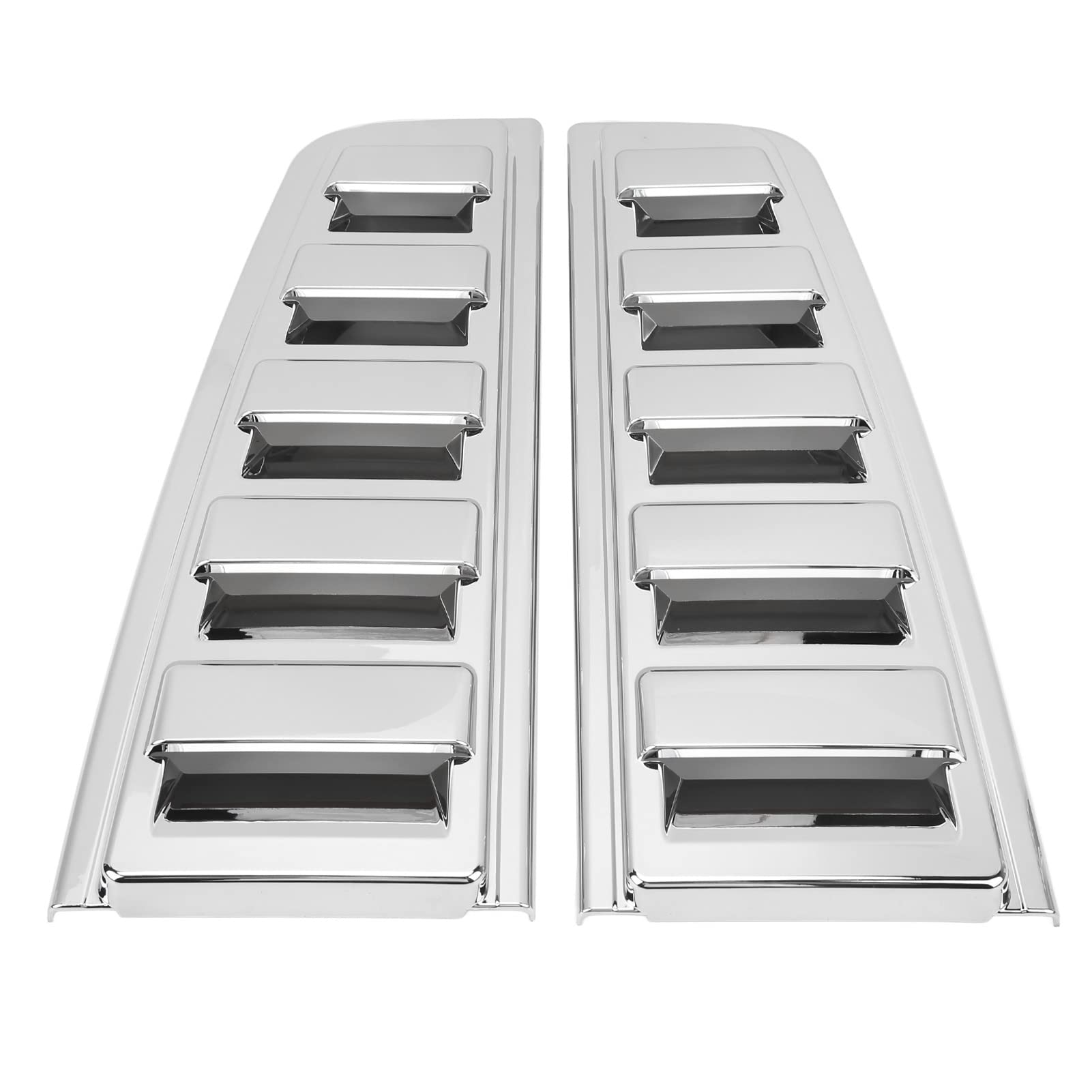 Cornice Decorativa per Fanale Posteriore per Auto, 2 Pezzi, Sostituzione Lucida Antiruggine per H2 2003‑2009, Migliora L'aspetto e Protegge Dai Graffi