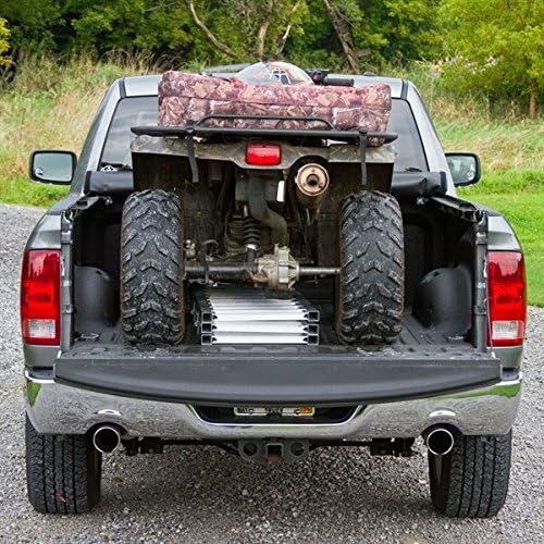 Rampa plegable de aluminio para ATV Black Widow 77" x 54" miniatura 3