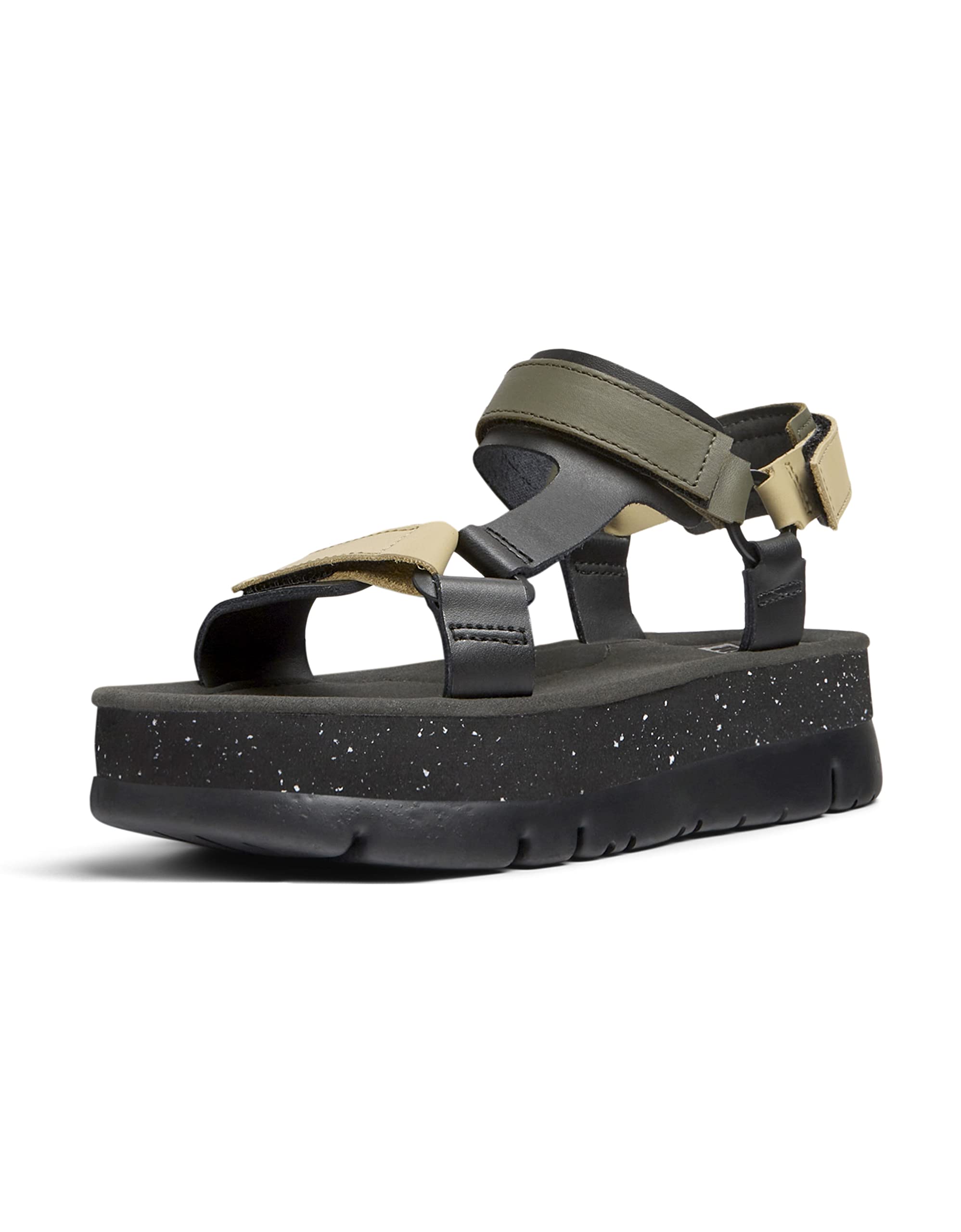 Camper Women's Oruga Up K201037 Sandals, Multicolour 028, 3 UK