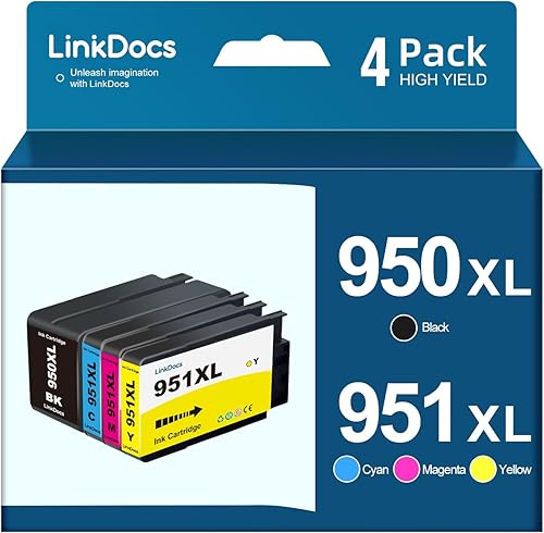 Miniatura 1 de Compatible con cartuchos de tinta 950 XL 951 XL para HP 950 XL 951 XL utilizado con impresoras HP OfficeJet Pro 8600 8610 8620 8100 8630 8660 8640