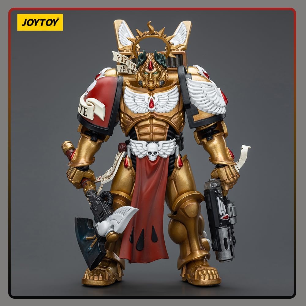 JOYTOY Warhammer 40k Blood Angels Commander Dante 1/18 Action Figure Collect and Display Model