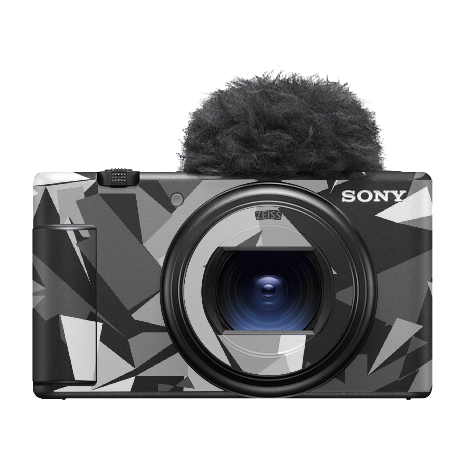 Camera Skin Compatible with Sony ZV-1 Mark II (2023) - Mono Camo - Premium 3M Vinyl Protective Wrap Decal Cover - Easy to Apply | Crafted in the USA by MightySkins