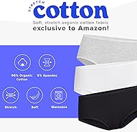 Vista 2 de MeUndies Hipster de algodón elástico para mujer - Bragas cómodas - Tela exclusiva de Tienda