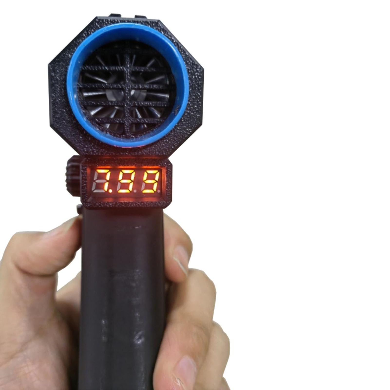 Aspirapolvere Soffiatore 110000 giri/min Motore senza spazzole Portatile Spolverino portatile Potente pulitore per tastiera senza fili per la pulizia del computer da ufficio in