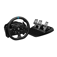 Logitech G G923 volante da corsa e pedali con ritorno di forza TRUEFORCE fino a 1000 Hz