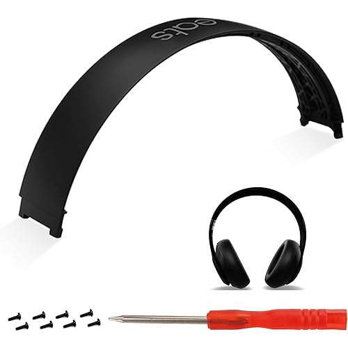 Replacement Parts for Beats Studio 3 - Headband Replacement for Studio 3 (A1914) and Studio 2 (B0500/B0501) Wired & Wireless Headphones, Repair Kit, Over-Ear Headphone Accessories, Matte Black