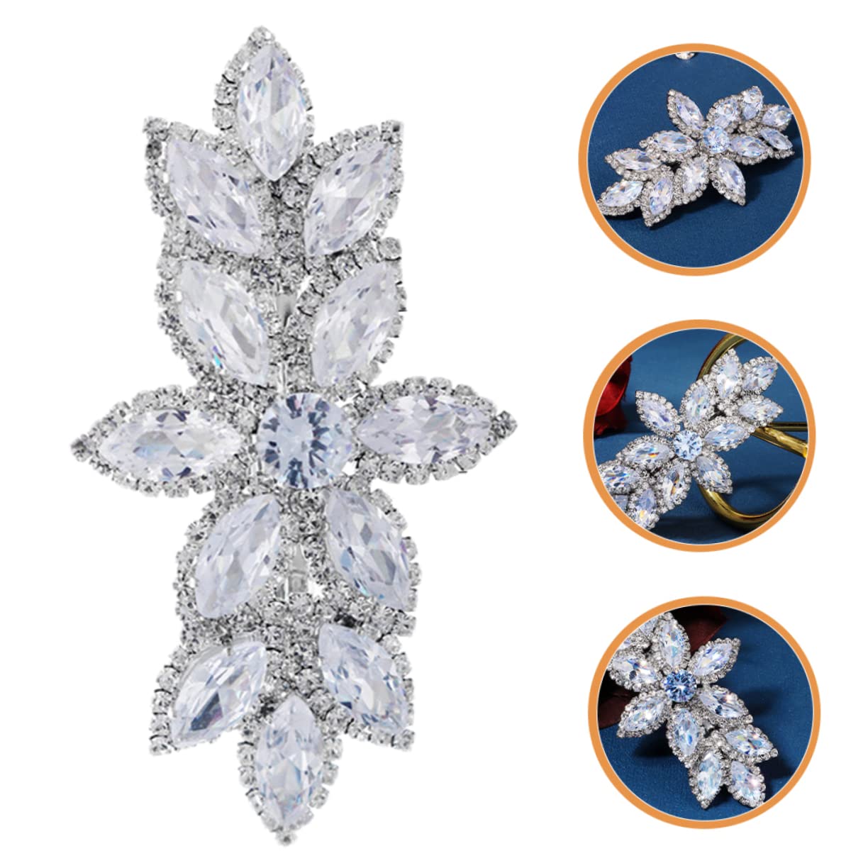 FRCOLOR 4piezas Clip De Pelo De Para Boda Horquilla De Para Mujeres y Accesorio Elegante Para y