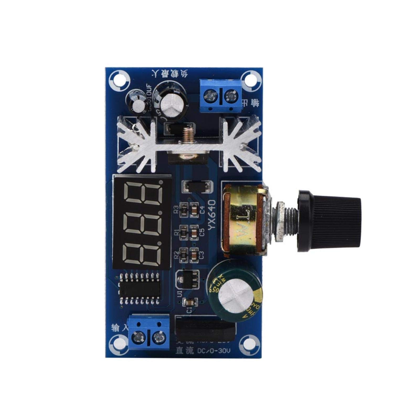 Modulo di regolatori di tensione regolabili LM317 DC-DC AC-DC 6V-32V a 1.5-32V