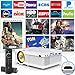 Proyector, Proyector de Video Soporta 1080P HD, Proyector Mini Compatible con TV...