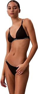 Calvin Klein Women's Triangle Lv00q61208 Swim Tops (Pack of 1)