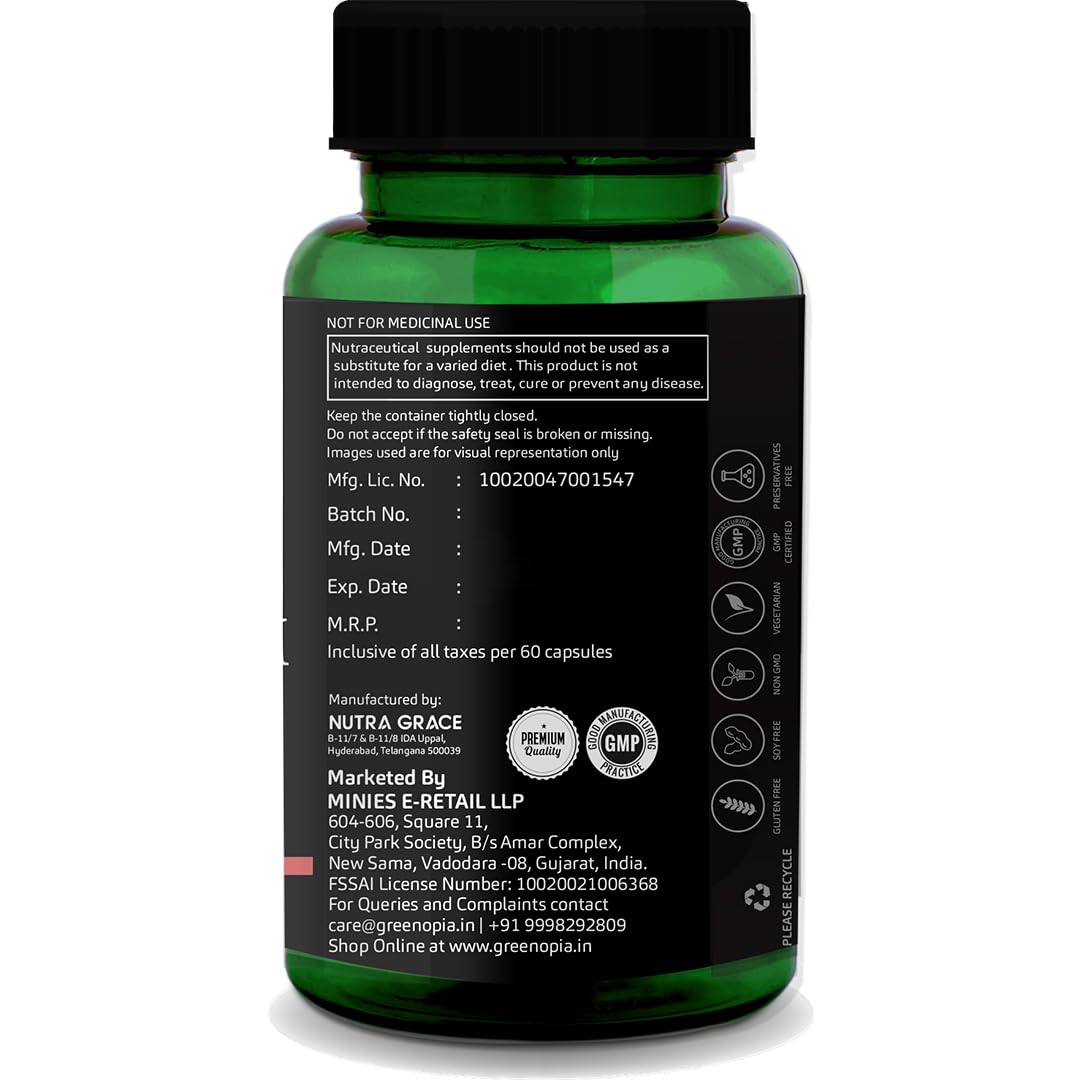 Vitamin E with Wheat Germ Oil | 60 Veg Capsules | Antioxidant — Amazon image 9