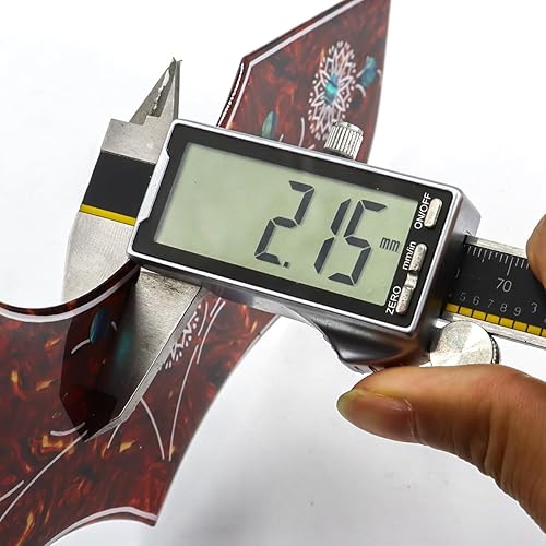 Miniatura 5 de Domofa Golpeador de guitarra acústica grueso para Gibson J200 SJ200 piezas de guitarra acústica popular (rojo tortuga)