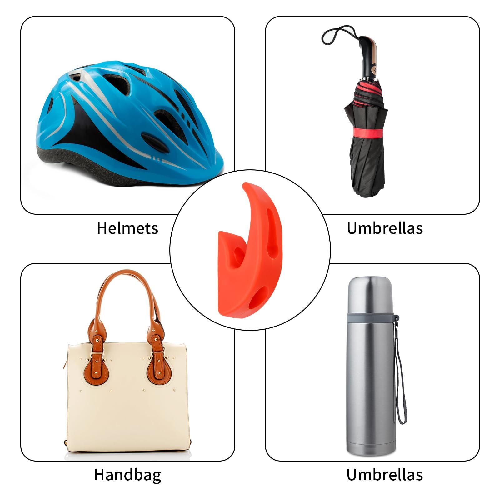 Sghtil Gancho Frontal Para Scooter Eléctrico, Gancho Multifuncional