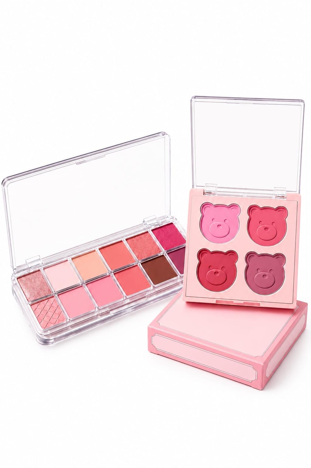 Makeup Combo Set for Women – Eyeshadow Palette, Bear Blush Palette, Glow Serum Highlighter & Makeup Brush Kit | Full Face Makeup Combo | Beginner Friendly Beauty Set-image-39