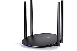 WAVLINK AC1200 Wi-Fi Router: Premium Internet Hub for Seamless Home Connectivity