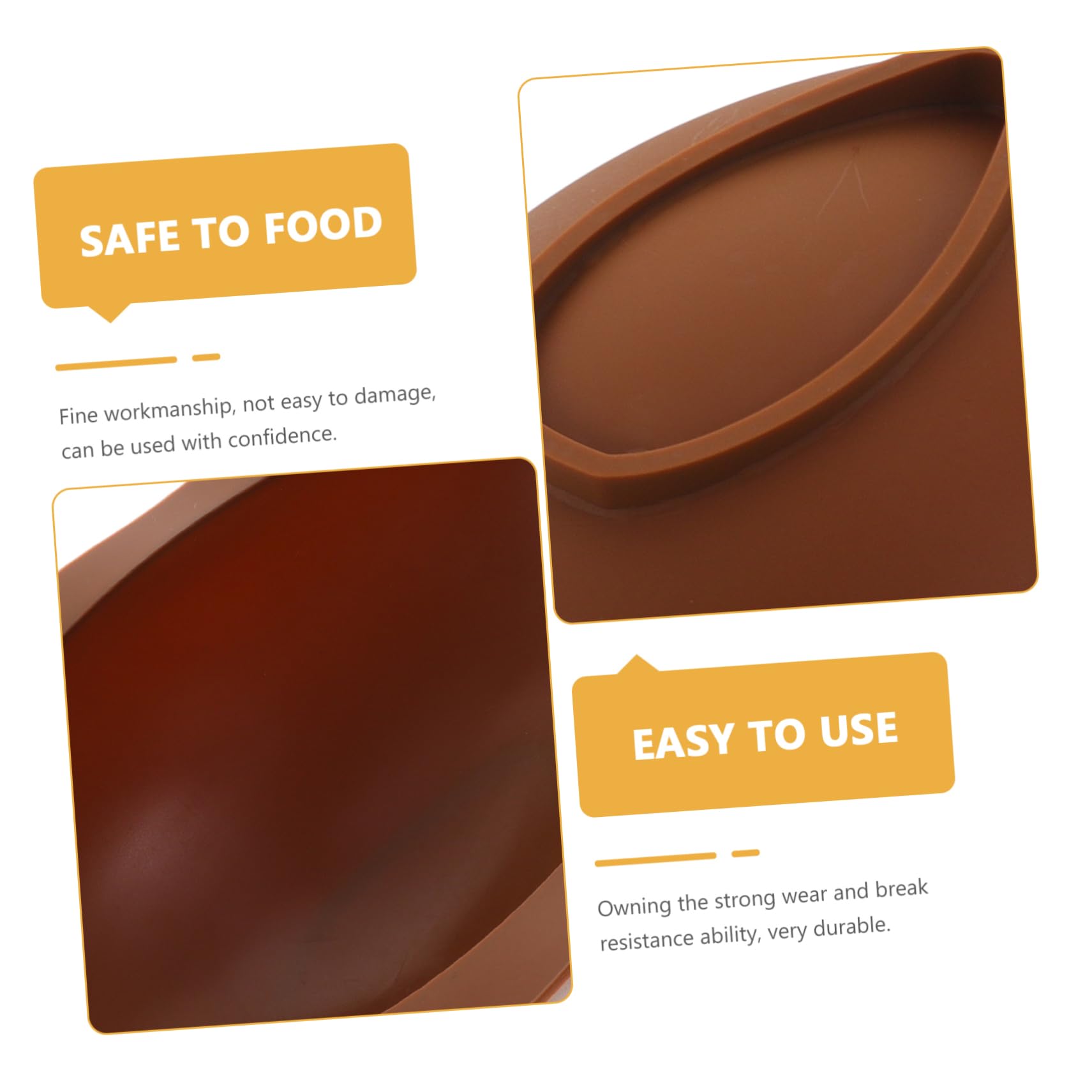 TOPBATHY 3 Pièces Moule à Mousse Pâques Moules à Gâteaux En Silicone Pochoirs à Biscuits Moules à Chocolat Aux Oeufs Moule De Cuisson En Silicone Gel De Silice 3d Le Dessert