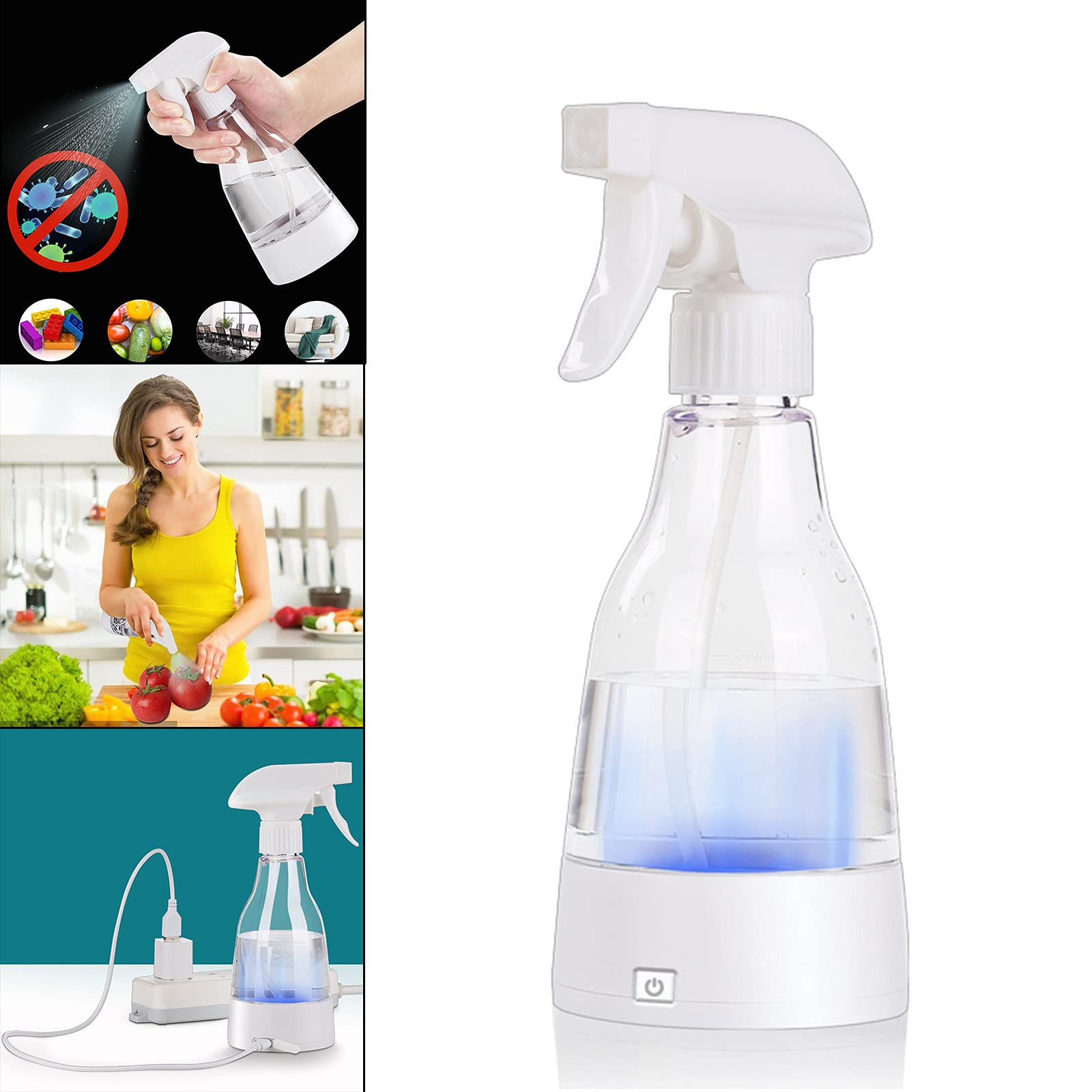 oshhni Fabricante portátil de detergente Generador de hipoclorito de Sodio de Limpieza 84 de fabricación