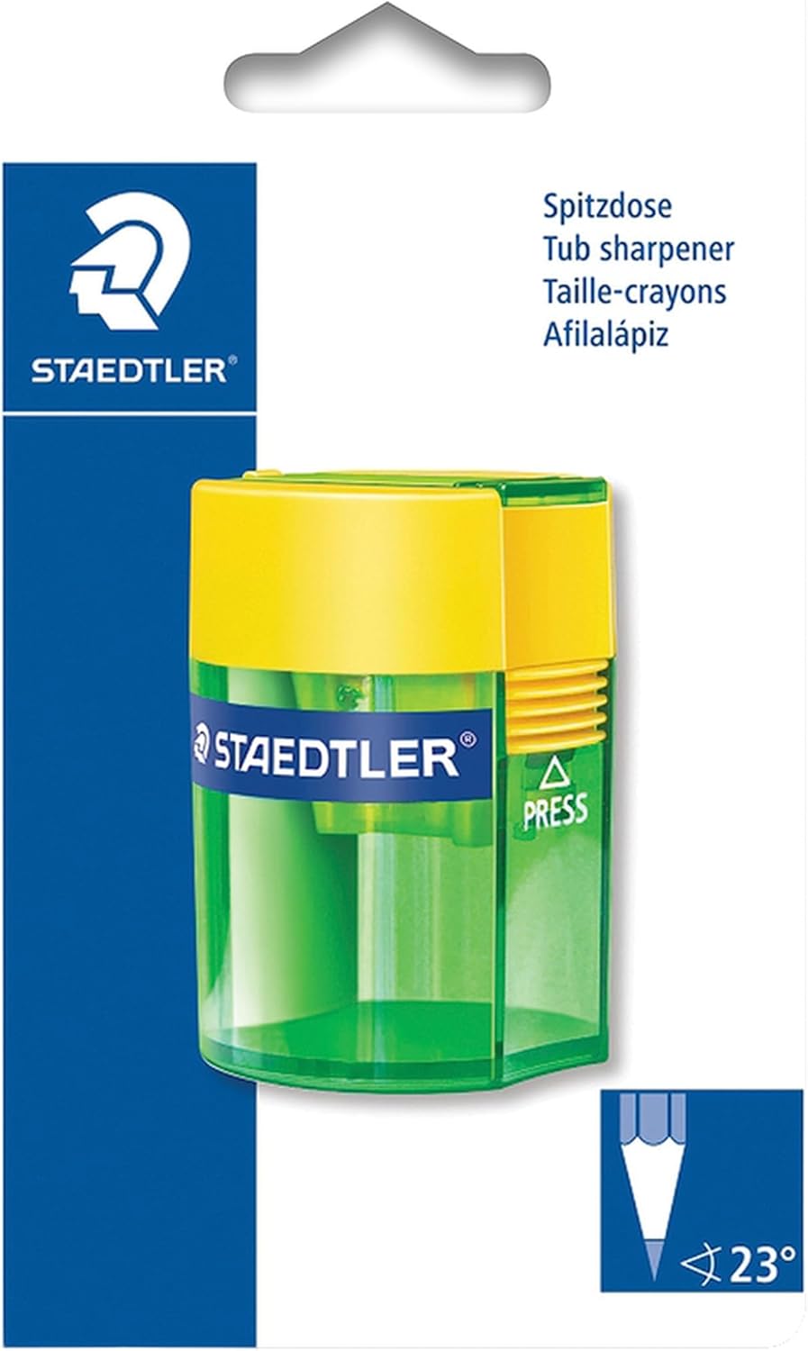 STAEDTLER 511 006 BK 511 006 Tub Pencil Sharpener On Blister Card