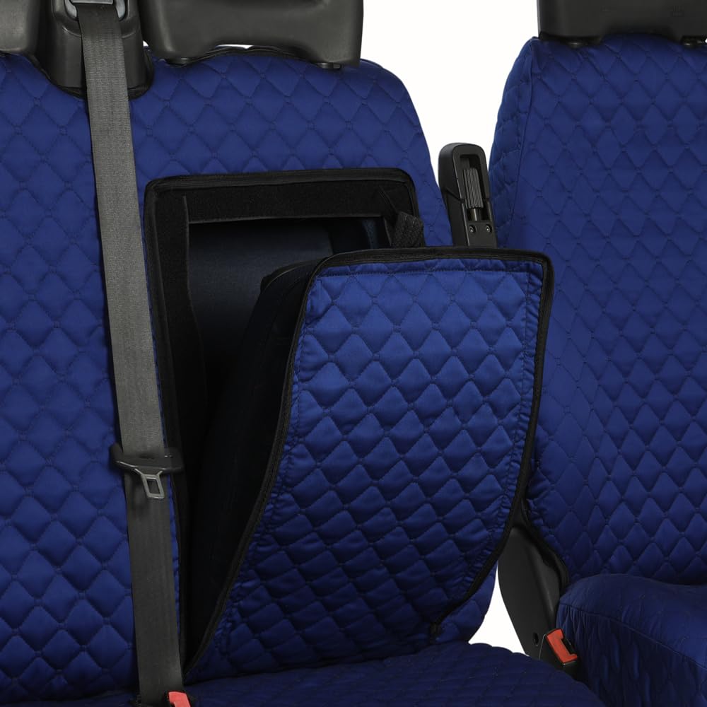 UNION Coprisedili su misura realizzati per FIAT SCUDO 3 POSTI (1+1 DOPPIO). Perfettamente aderente, resistente, lavabile. Made in Italy. (FT239A)