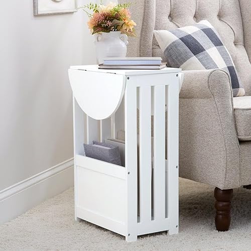 The Lakeside Collection Drop Leaf Magazine Table