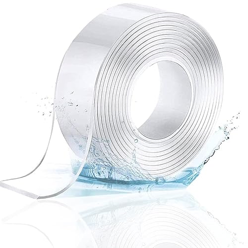 Hameicomb Cinta de doble cara resistente 985 pies 0079in cinta nano cinta de montaje extraíble multiusos tiras adhesivas resistentes reutilizables