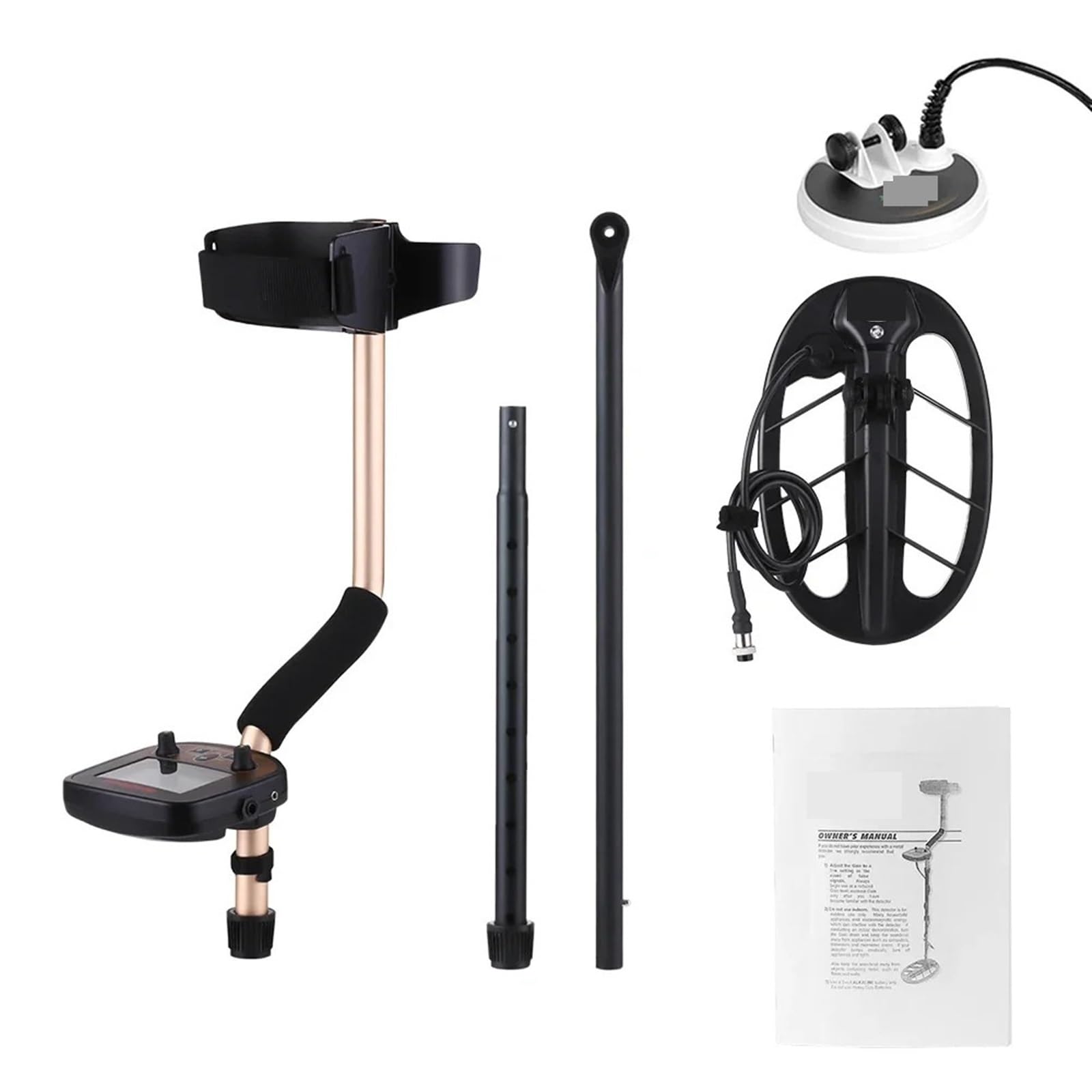 JVDDI Underground Metal Detector High Sensitivity 11'' And 5'' Coils Treasure Finder Precise Locator Metal Detector Professional