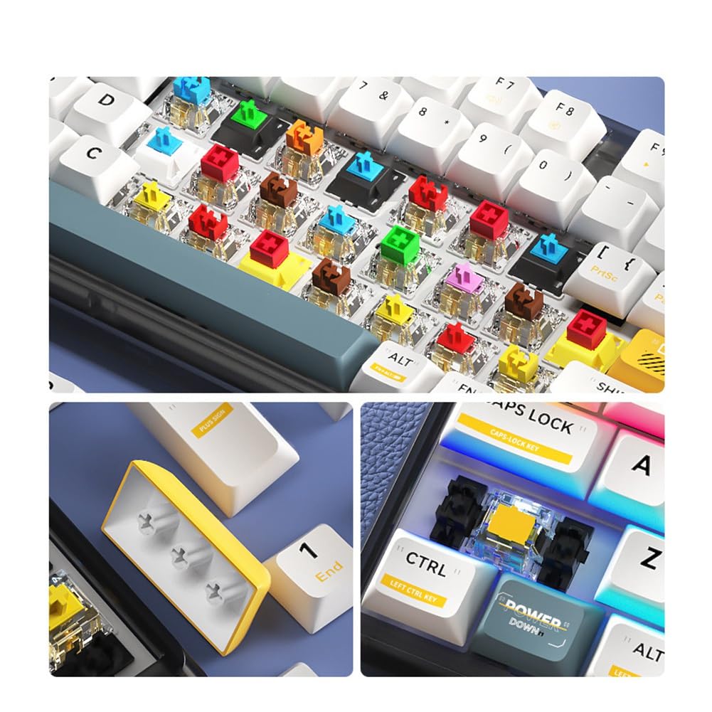 Gradient Double Coup Violet PBT Keycap Backlit Keycap 130 Key Full Keycaps Set pour Clavier Mécanique