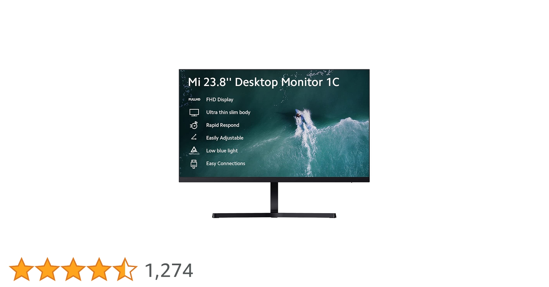 Amazon.co.jp: Xiaomi Mi モニター 23.8インチ Desktop Monitor 1C