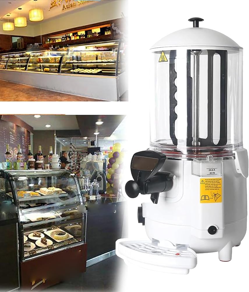 Macchina commerciale per cioccolata calda, Distributore automatico di controllo della temperatura, Attrezzatura del negozio di bevande, Macchina automatica per bevande calde a prova di gocciolamento