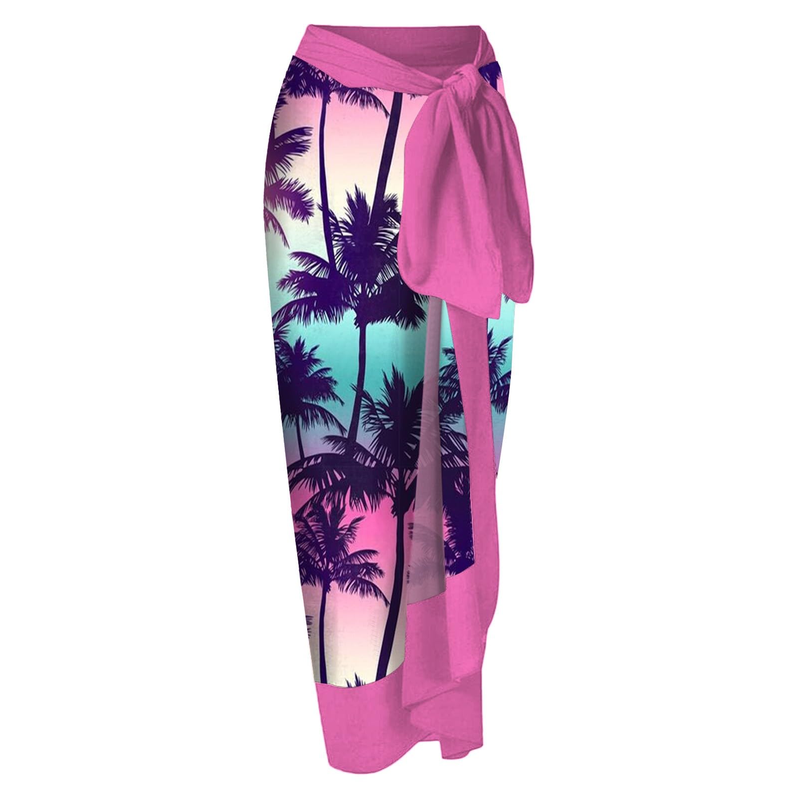 Costume da bagno estivo da donna 1 pezzo + 1 copricostume da bagno con due stampe Monokini Bikini 2 costumi da bagno Tankini Set per vacanze Beachwear costumi da bagno abiti (8)