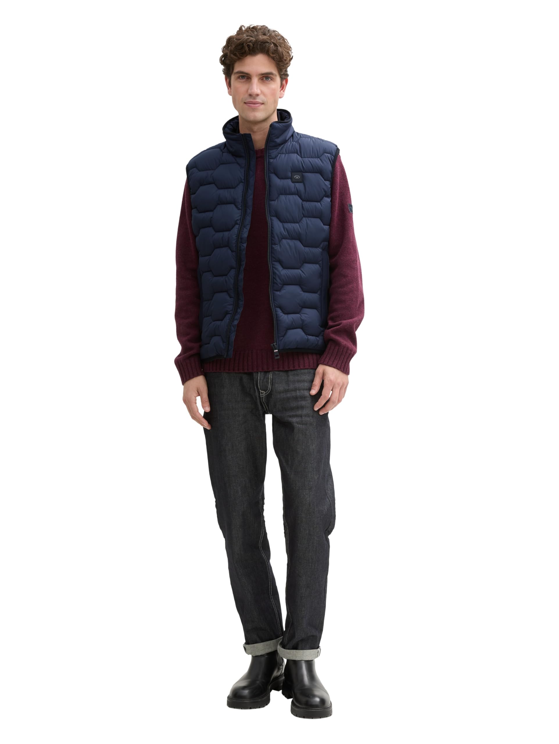 TOM TAILOR Leichte Steppjacke, Black, S – Ansicht 2