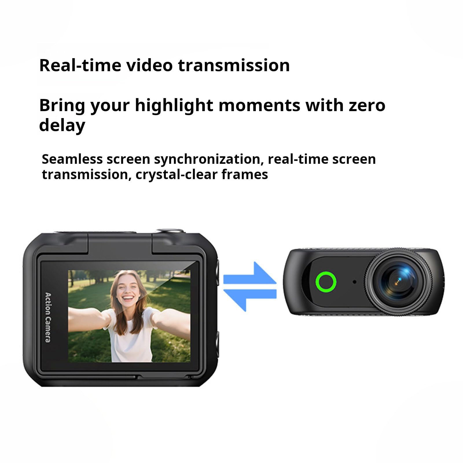 Alte chiare videocamere della macchina fotografica 4K di sport del pollice con la carta di 32GB AntiShake per l'avventura di azione