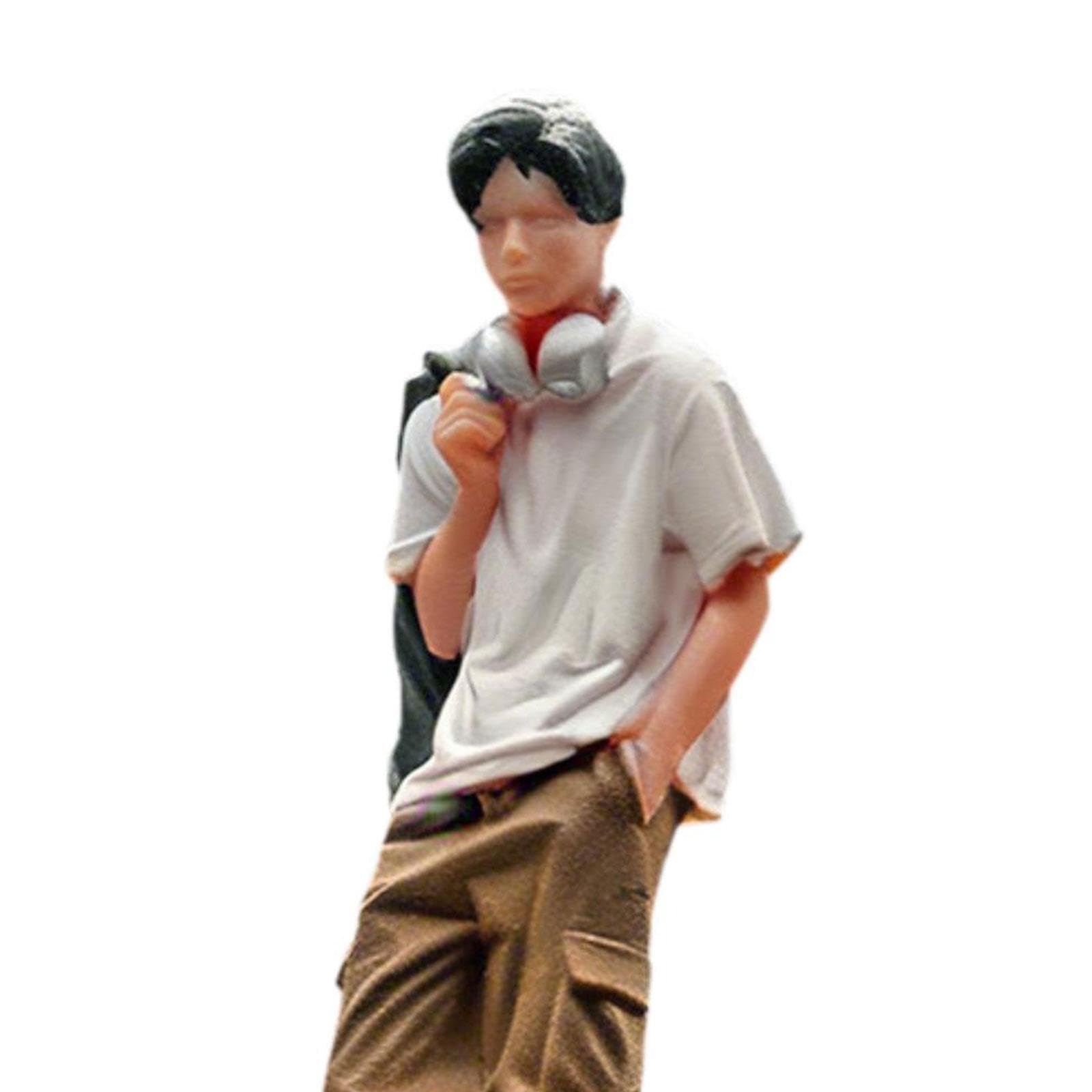 Amazon.co.jp: Folpus 1/64スケール 男フィギュア 映画小道具 樹脂製S