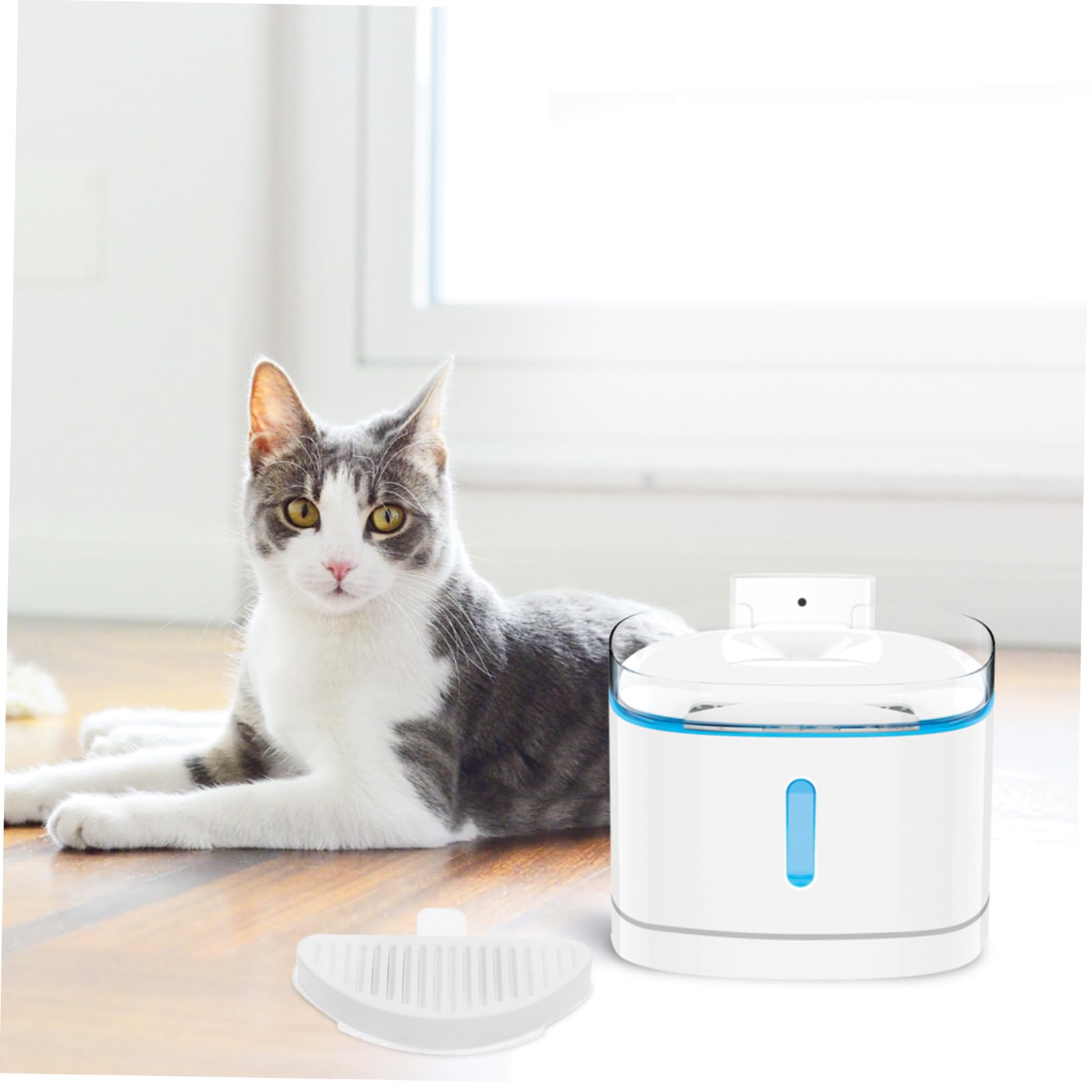 POPETPOP 5 Juegos Filtro De Bebedero Filtrar o De Fuente para Gatos Colador De Fuente para Gatos o para De Gato Estera Ante Suministros De Mascotas Páginas