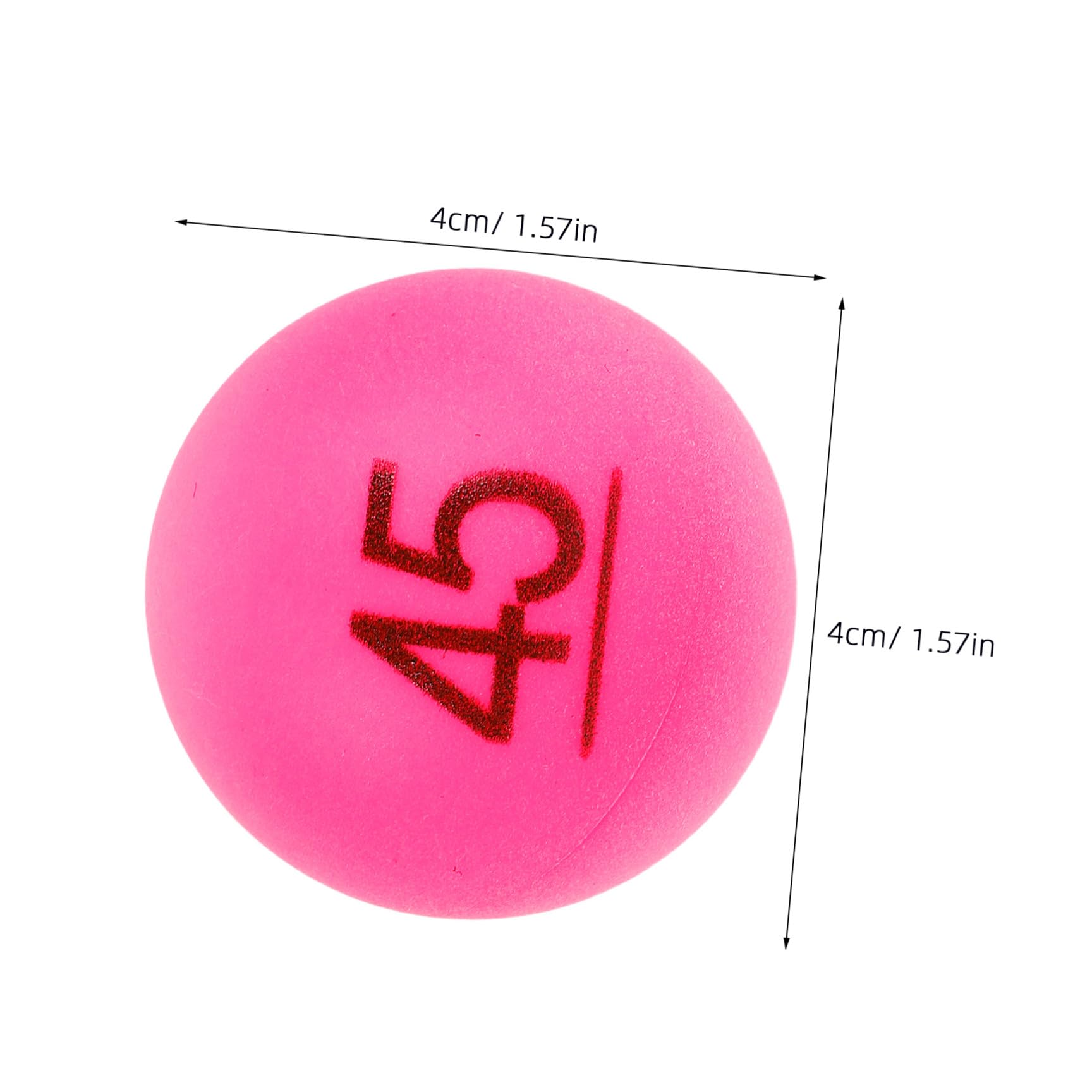 TOYANDONA Boules de Tombola Numérotées en Plastique, Lot de 100, 1 à 100