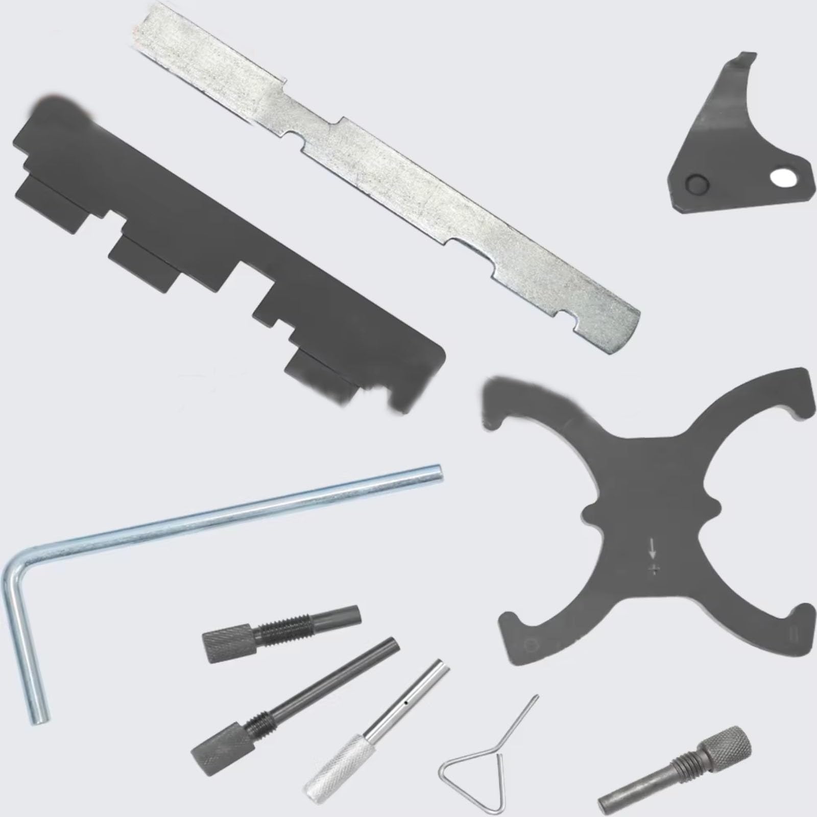 Compatibile con Ford per Puma per Escort per Tourneo per Connect Vehicles Kit di Attrezzi per Bloccaggio Fasatura Albero A Camme 303-735 Set Strumenti Messa Fase