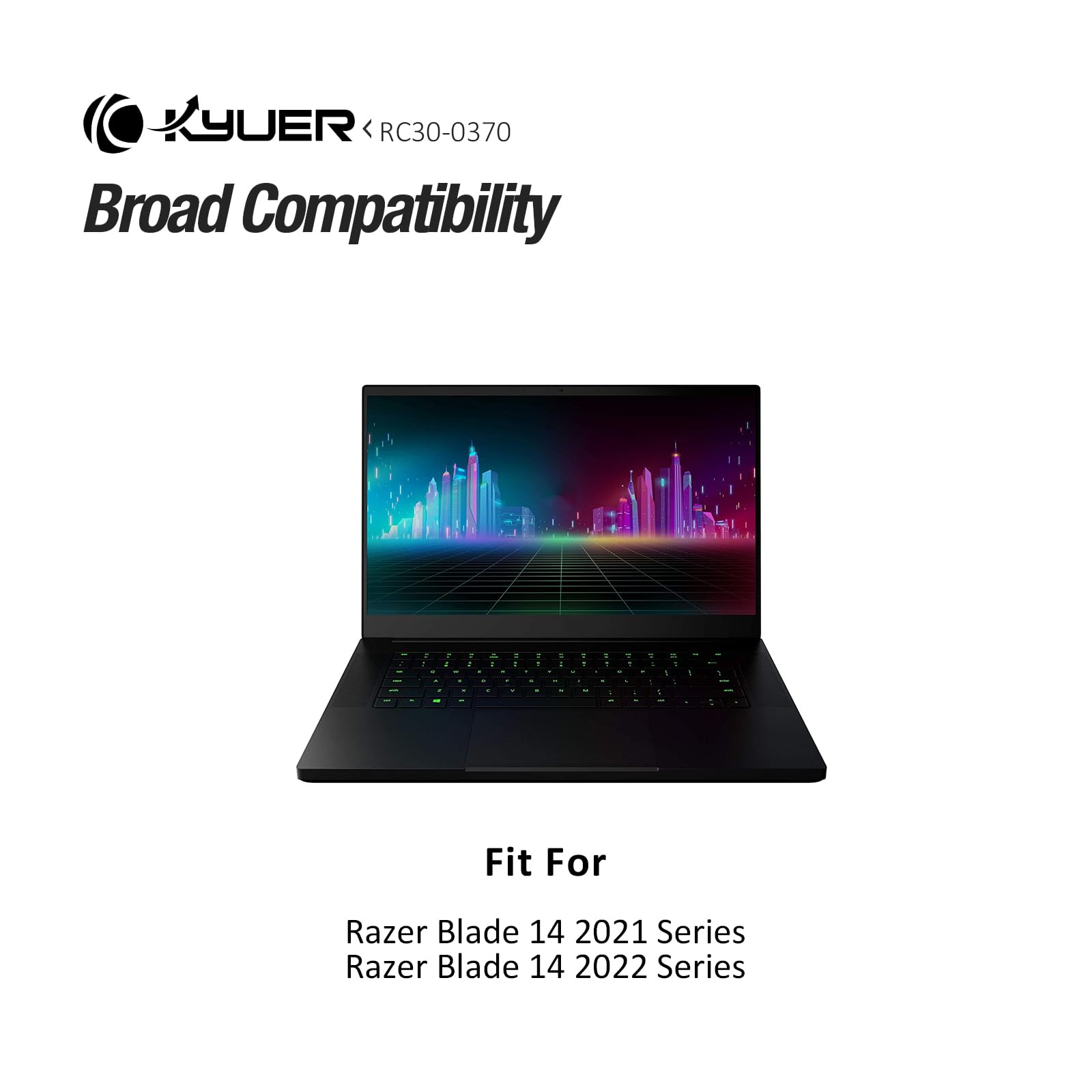 RC30-0370 Batterij voor Razer Blade 14-inch (2021 2022) RZ09-0370 RZ09-0370x RZ09-0427 RZ09-0427x RTX 3060 3070 3080 AMD Ryzen 9 5900HX 6900HX RZ09- 0370BEA3-R3U1 RZ09-0427NGA3-R3G1 RZ09-0427PGA3-R3G1