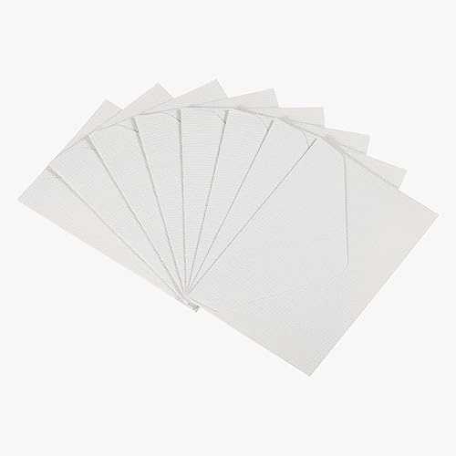 PATIKIL Mini sobres, paquete de 20 pequeños portatarjetas de regalo, sobre de invitación de negocios para boda, cumpleaños, color blanco