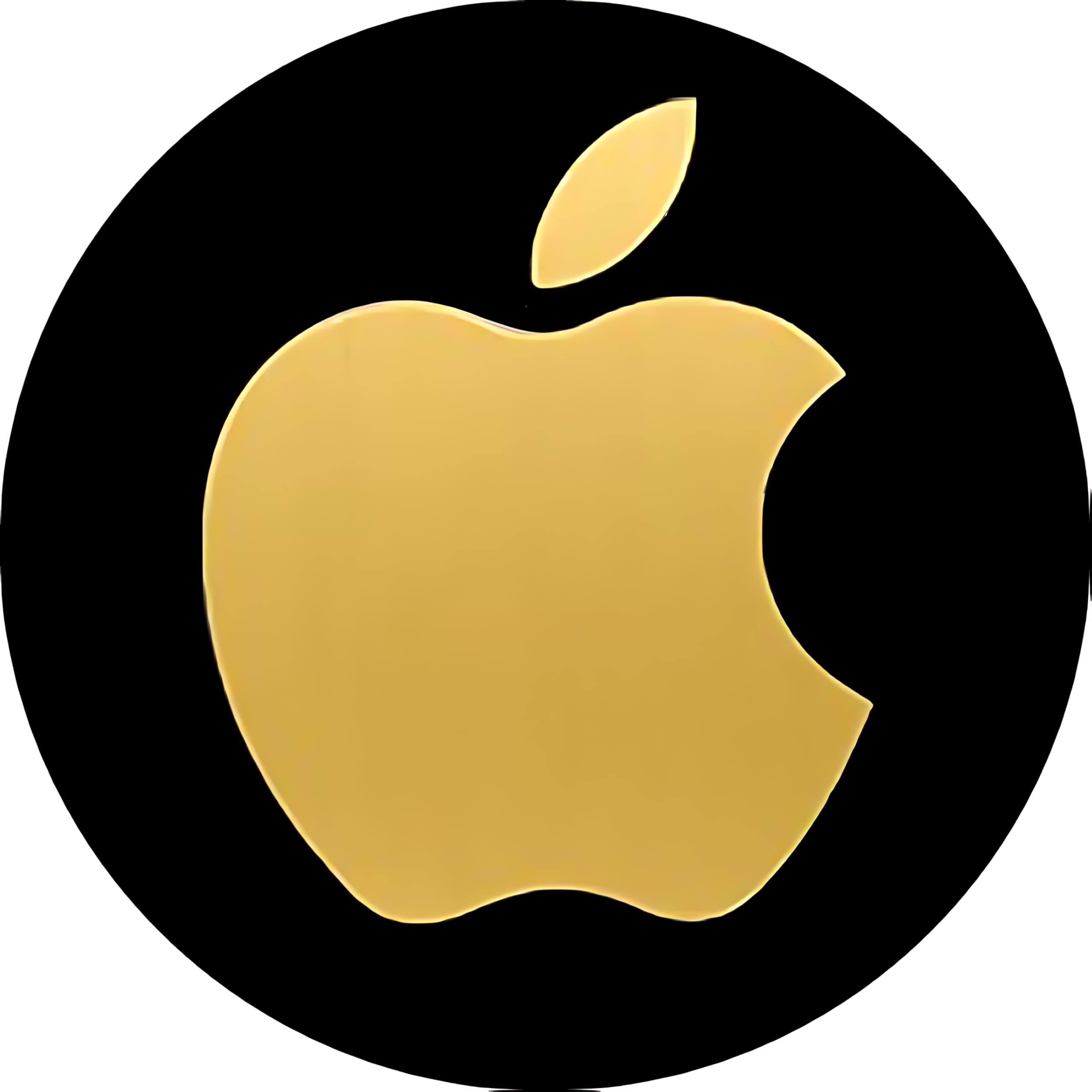 Apple Logo Sticker in Circle Shape for Laptops, Desktops, Ipad Size 5 x 5cm (Pack of 2) by Shivoid (Golden) (B0CXZD8C4V) Amazon Price History, Amazon Price Tracker