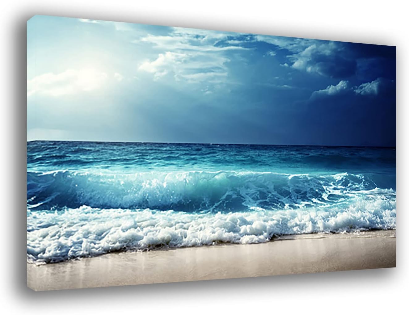 Printerland Quadri Moderni PAESAGGIO MARE Onde Sabbia Spiaggia Quadro printerland-quadri-moderni-paesaggio-mare-onde-sabbia-spiaggia-quadro