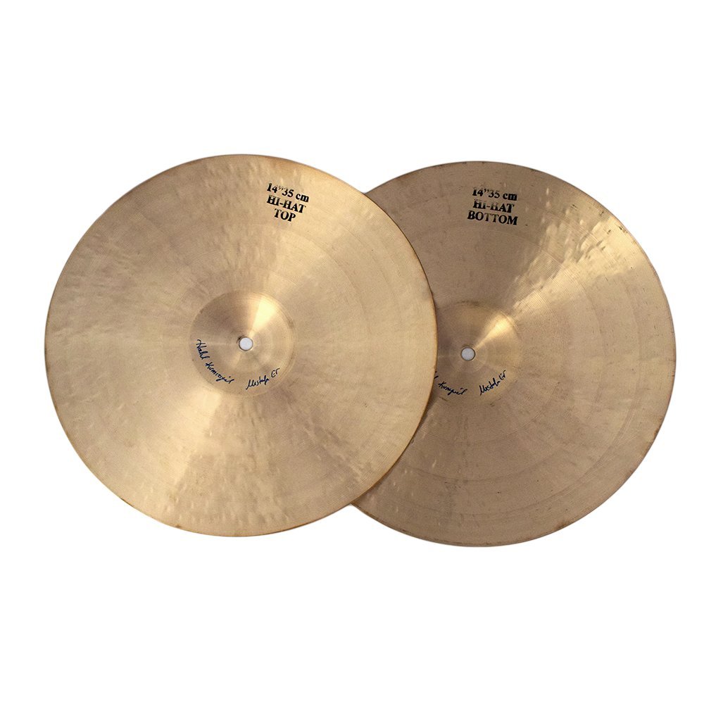 Agean Cymbals Karia Series Karia Hi-Hat Cymbals Top&Bottom KRA-HH 