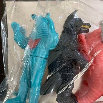 Amazon.co.jp: 復刻 ブルマァク ミニ 怪獣シリーズ Dセット