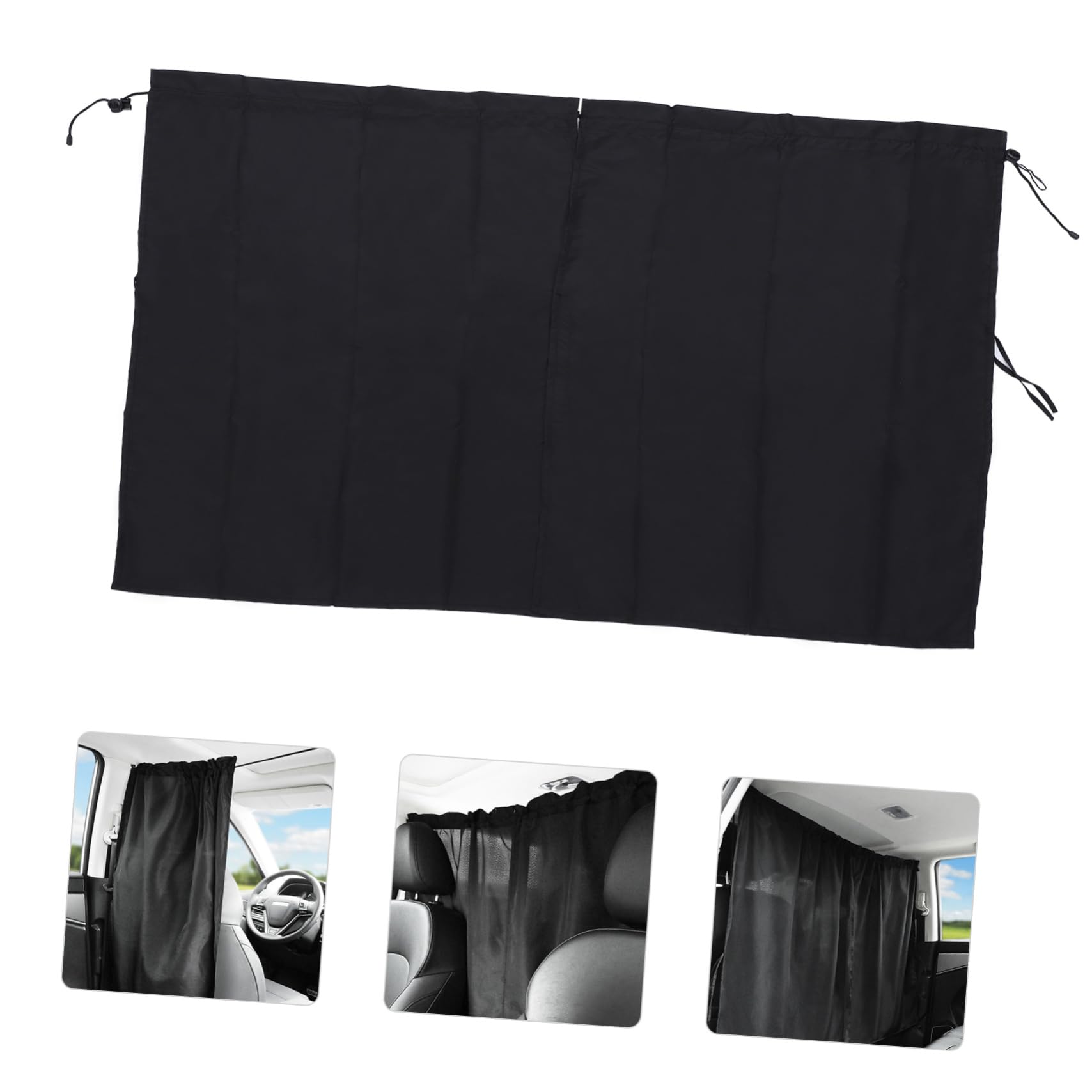 SOLUSTRE 2 Piezas Cortina De Privacidad Sombra para Coche Cortina De Coche Sencilla Cubierta De Ventana Opaca as Semitransparentes as De Ventana De Privacidad Sol Pongis