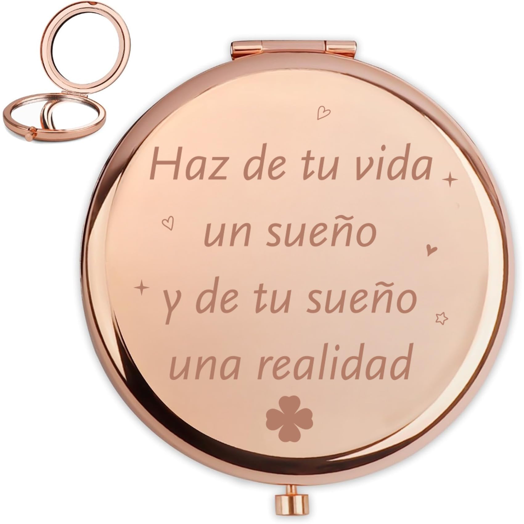 Regalo Motivacion Espejos Compactos Regalo Cumpleaños Mujer Regalos Motivadores Mujer Regalos Motivacionales Regalo Inspirador Regalos Adolescentes Regalos para Amigas Regalo Amigo Invisible