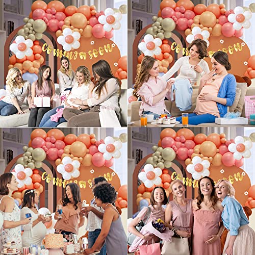 Image of Party Propz Baby Shower Decoration Items - Pack Of 66 Pcs | Baby Shower Decorations Kit | Mom To Be Decoration Items Set