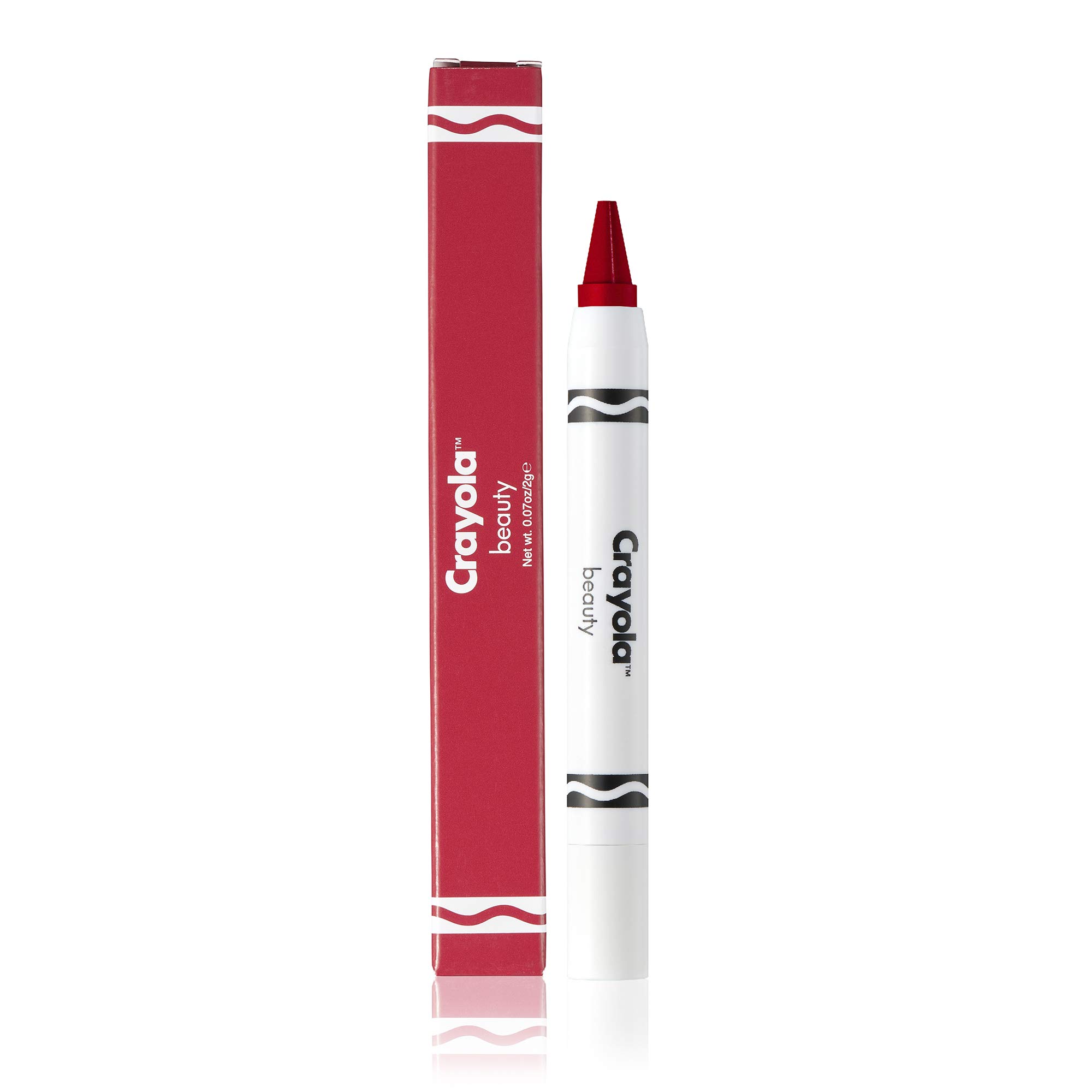 CrayolaBeauty - Lip & Cheek Crayon - 2 In 1, Use As Lipstick Or Blush For Silky Smooth Lips & Cheeks - Highly Pigmented Color, Ultra Creamy, No Mess - Talc Free & Vegan Friendly - Strawberry
