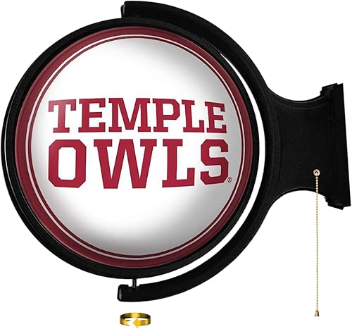 Miniatura 4 de The Fan-Brand Letrero redondo iluminado de la Universidad de Miami  Decoración de pared de fútbol, baloncesto y béisbol  Decoración deportiva