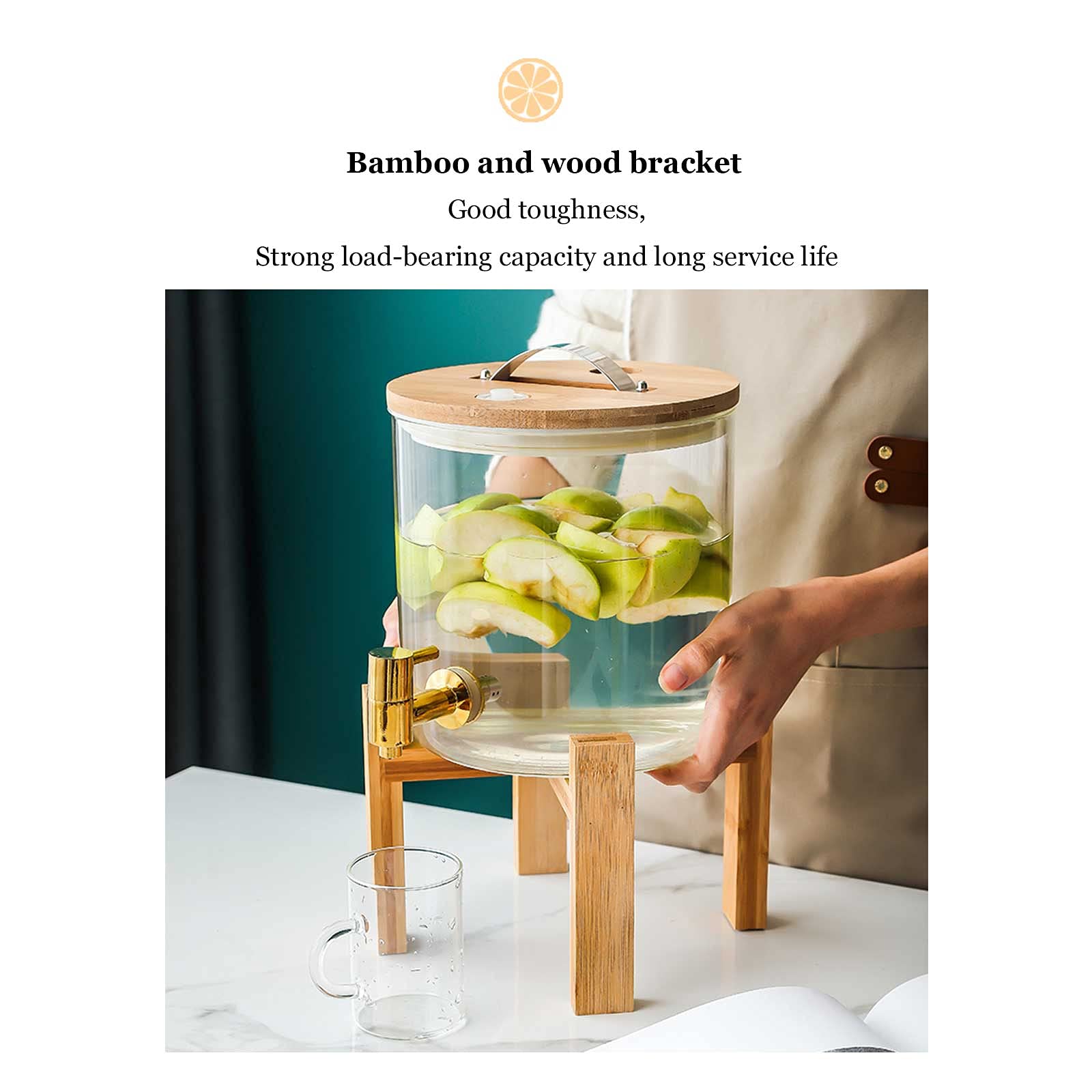 5Lフルーツジュースディスペンサー Amazon｜業務用飲料機、蛇口フルーツジュースティードリンクブレンダー