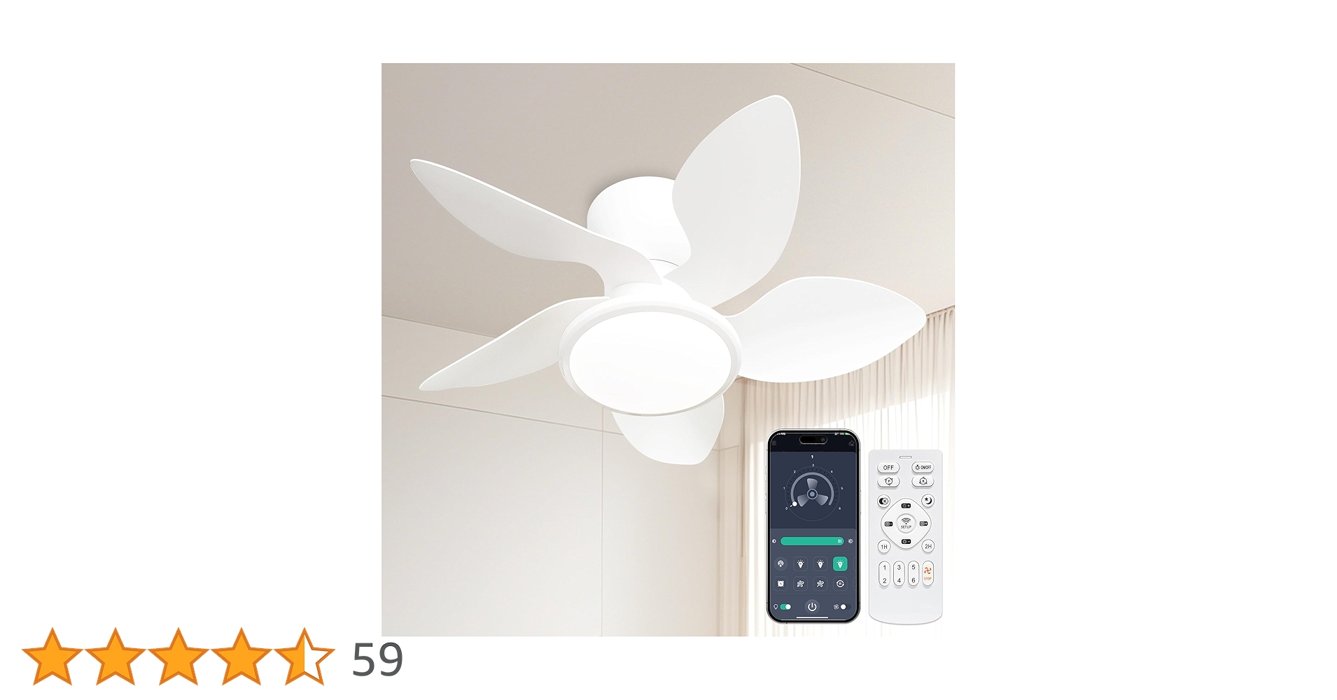 ✨1品限り✨シーリングファンライト led 34W 5000lm 無階段調光調色 Amazon.co.jp : ZXhome シーリングファンライト ファン 50cm