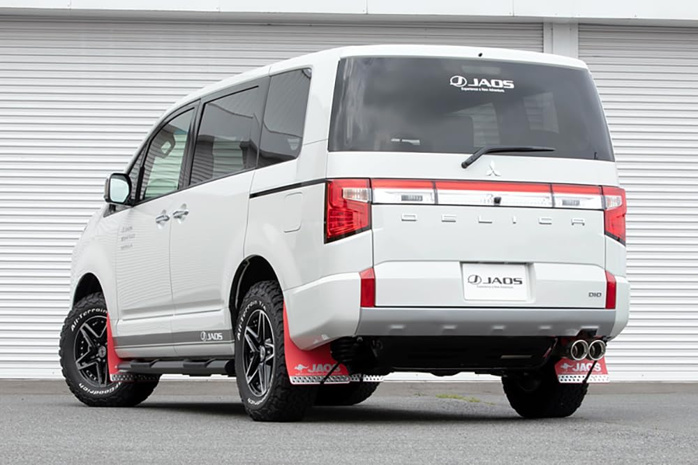 Amazon | ジャオス(Jaos) マッドガードIII リヤセット レッド デリカ D